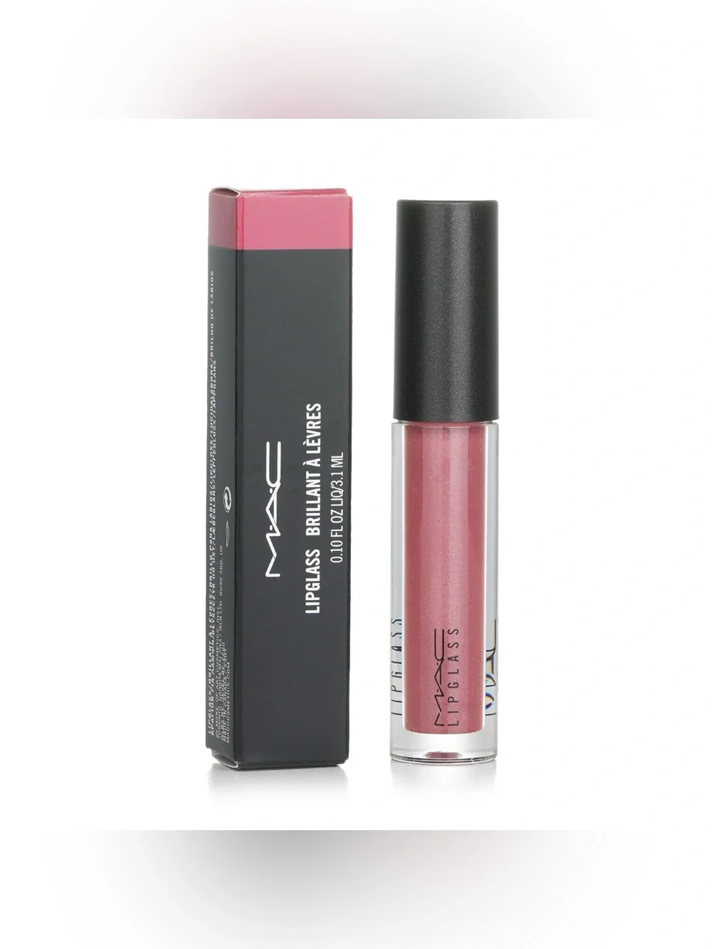 NEW✅ MAC LipGlass Lip Gloss • 343 All Things Magical • Shimmer Pink • RARE •
